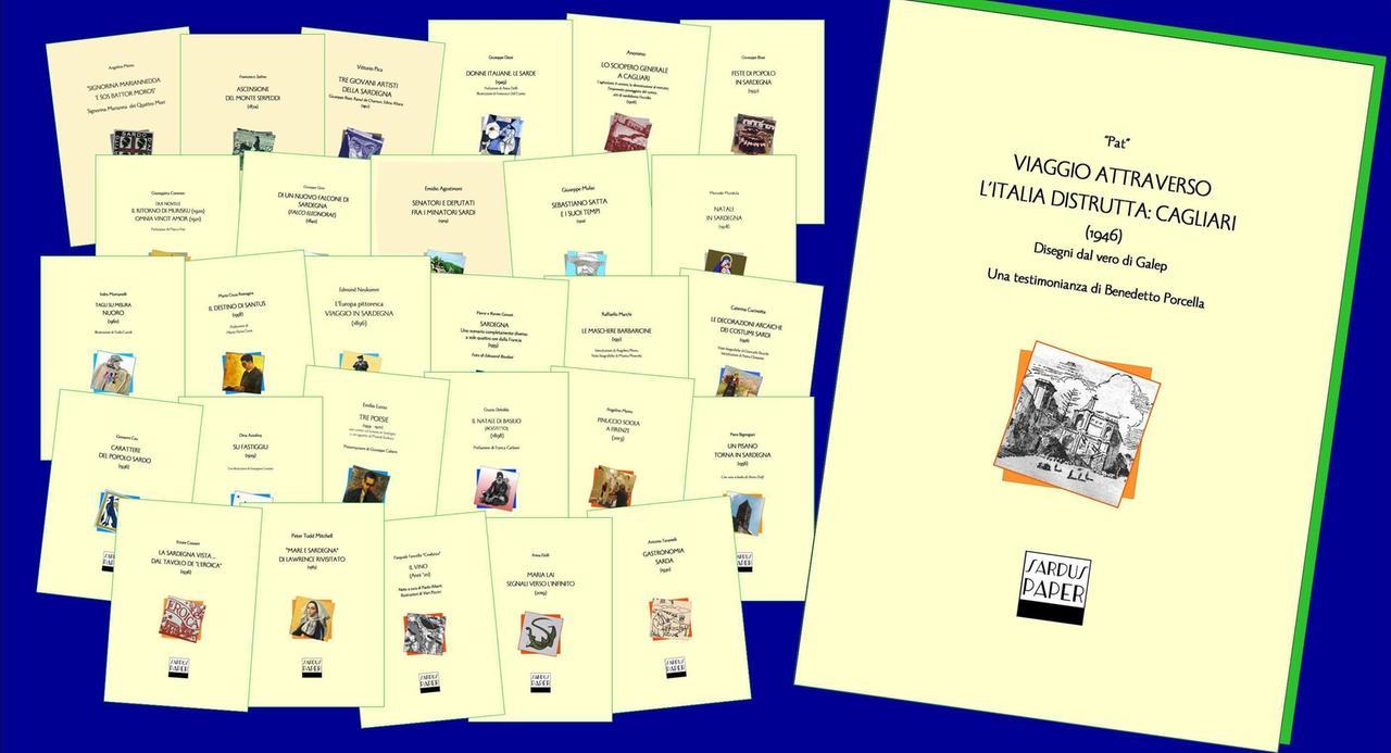 Cagliari devastata dalle bombe nei disegni dal vero di Galep