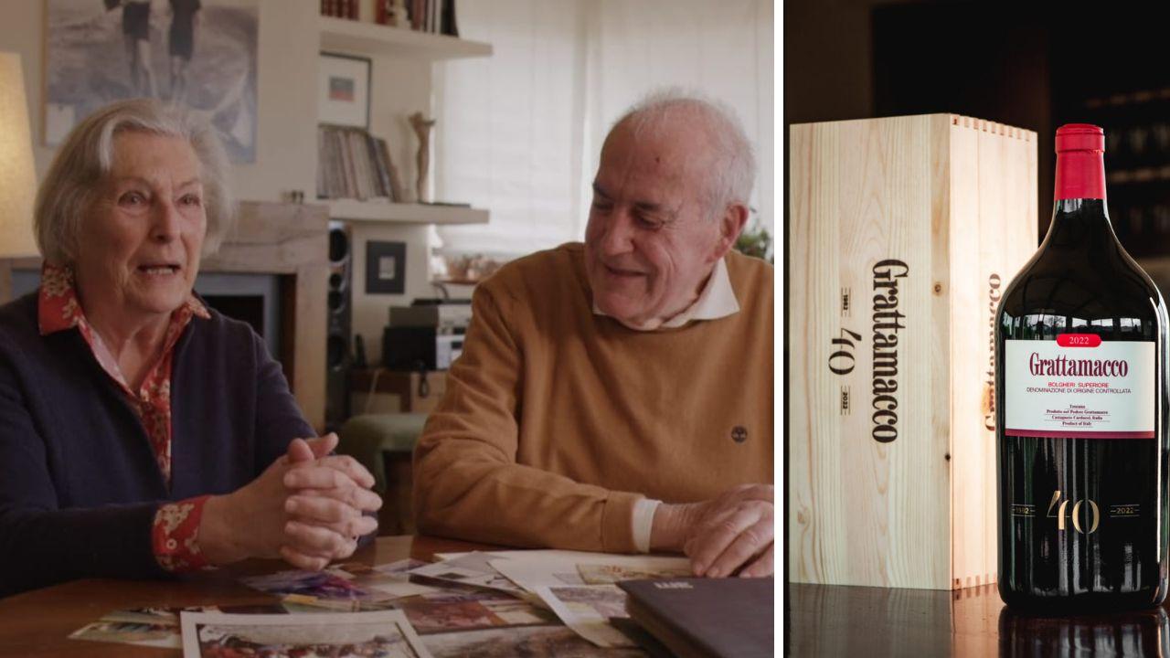 Piermario Meletti Cavallari con la moglie Paola Loglio