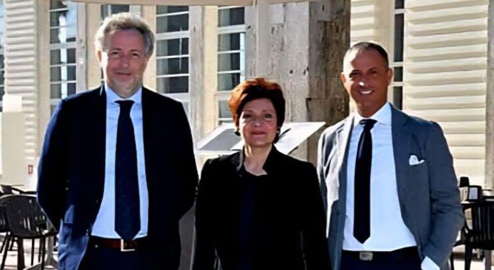 
	Da sinistra Massimiliano Baldini, Maria Domenica Pacchini e Alessandro Santini


