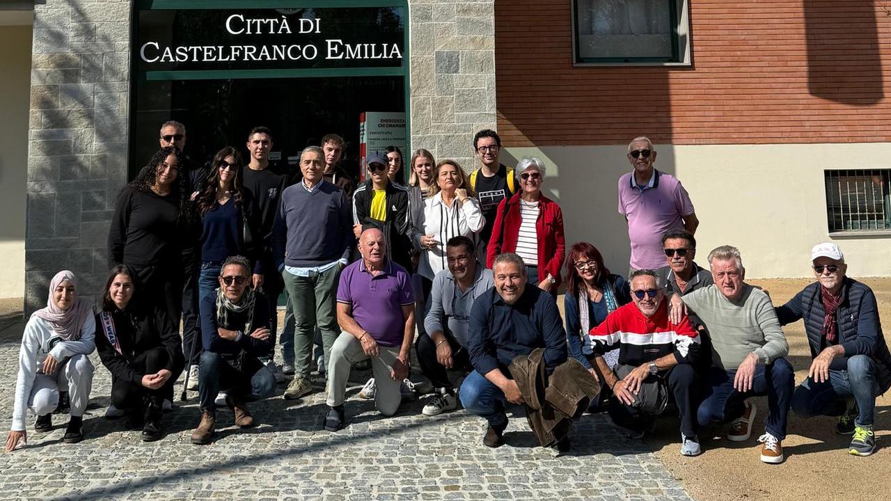 Il gruppo partito per il Viaggio della Legalità