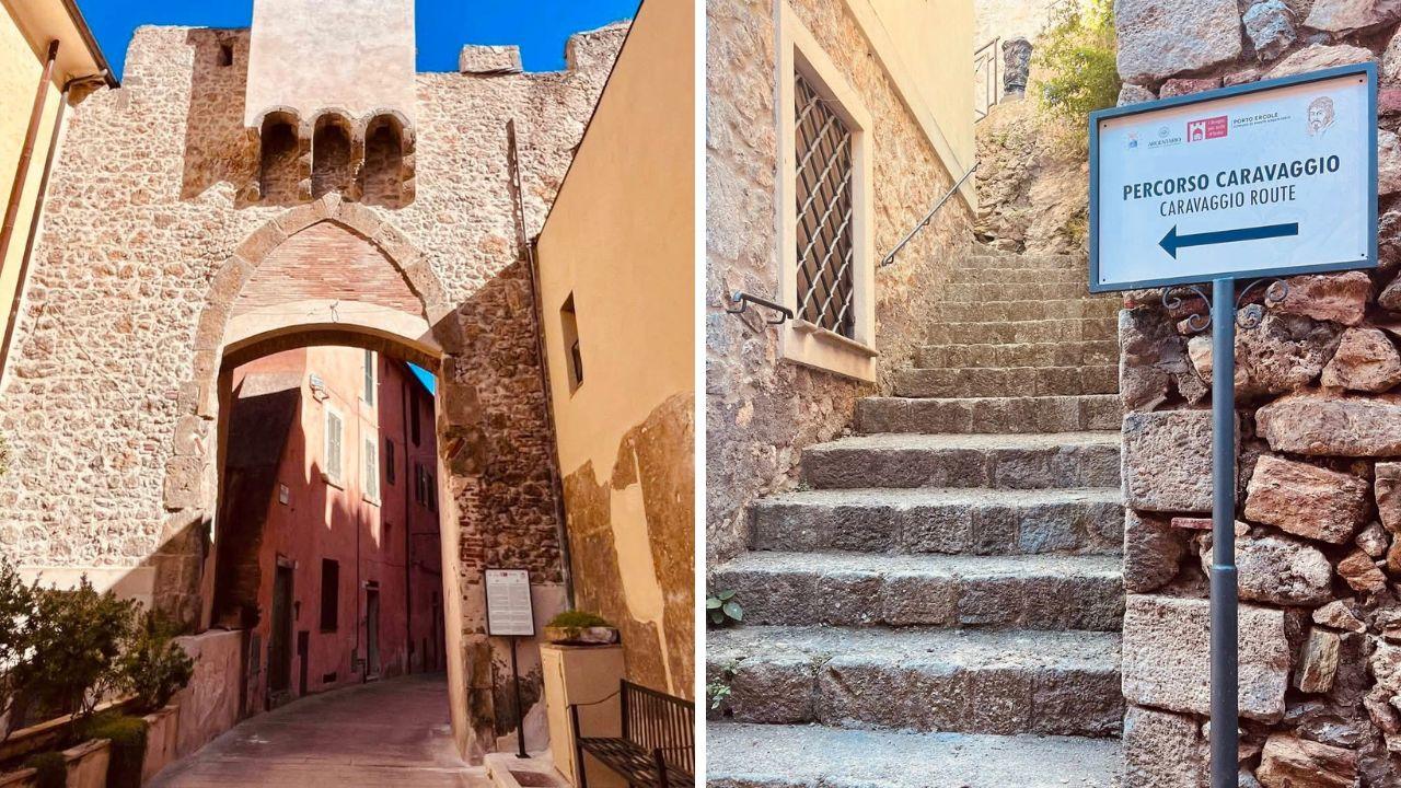 A Porto Ercole due percorsi "Sulle orme del Caravaggio" 