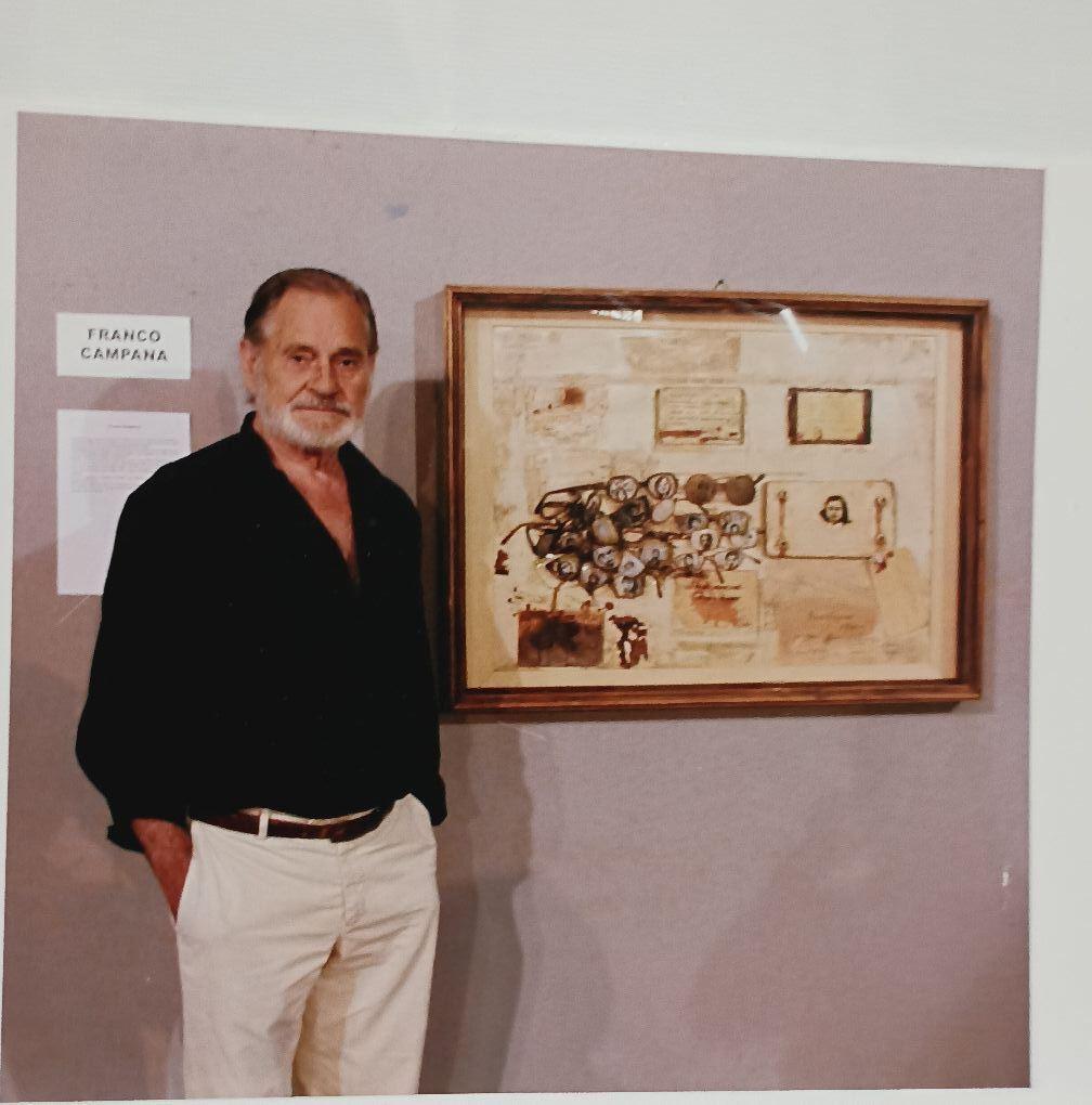 L'artista Franco Campana, morto a 93 anni