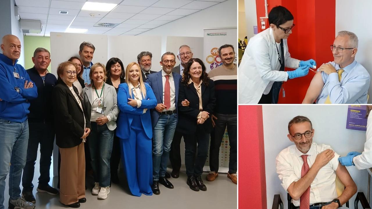 La presentazione della campagna vaccinale a Modena