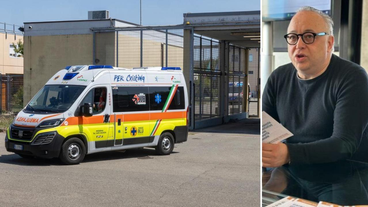 L'ambulanza in carcere e Roberto Cavalieri