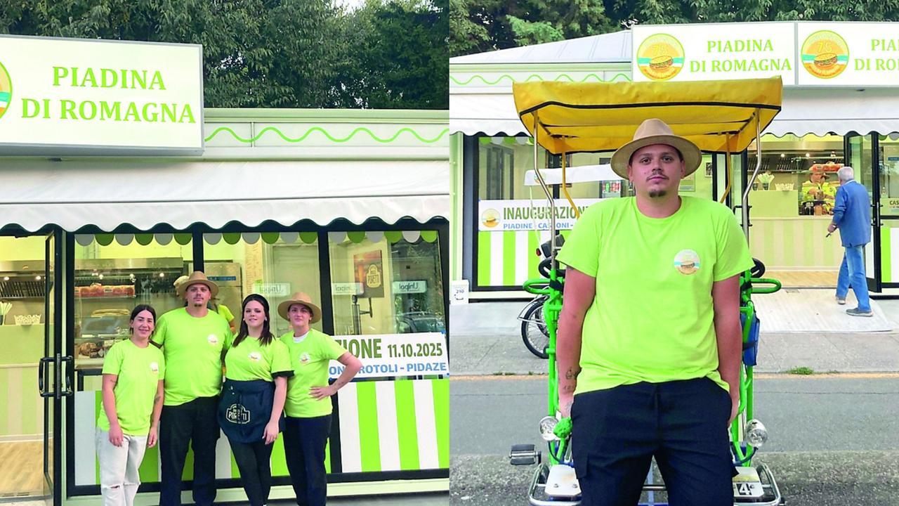 Dove c’era l’edicola nasce il chiosco di piadine romagnole: «Qui anche i risciò»