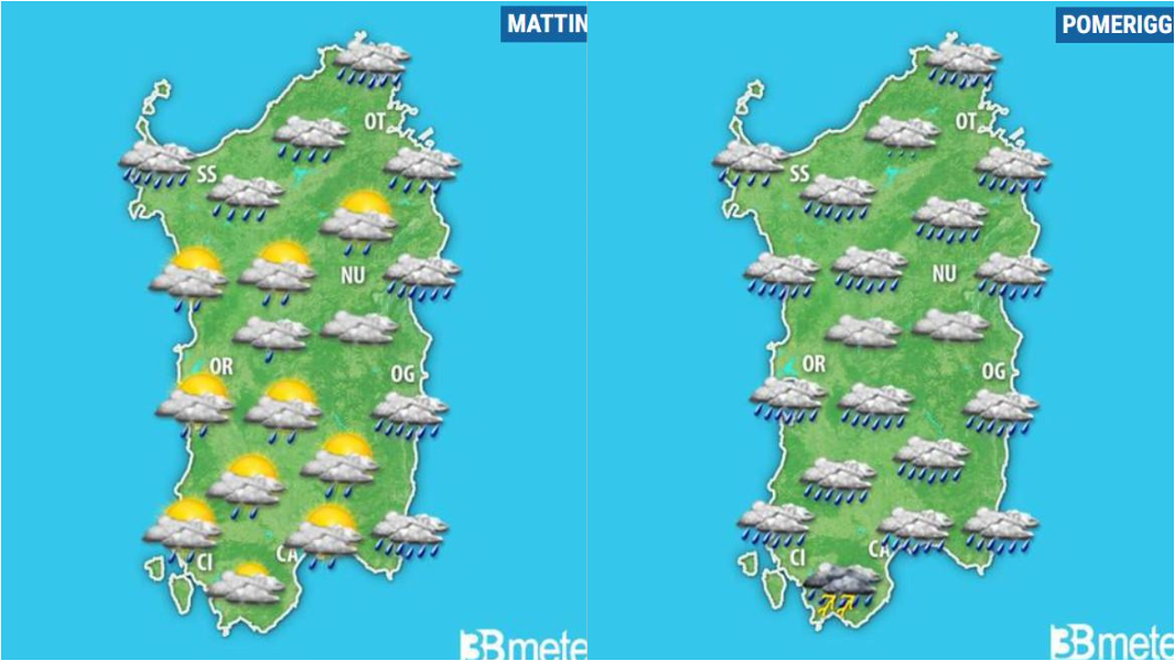 Inizio settimana con il sole, poi peggioramento e piogge in arrivo