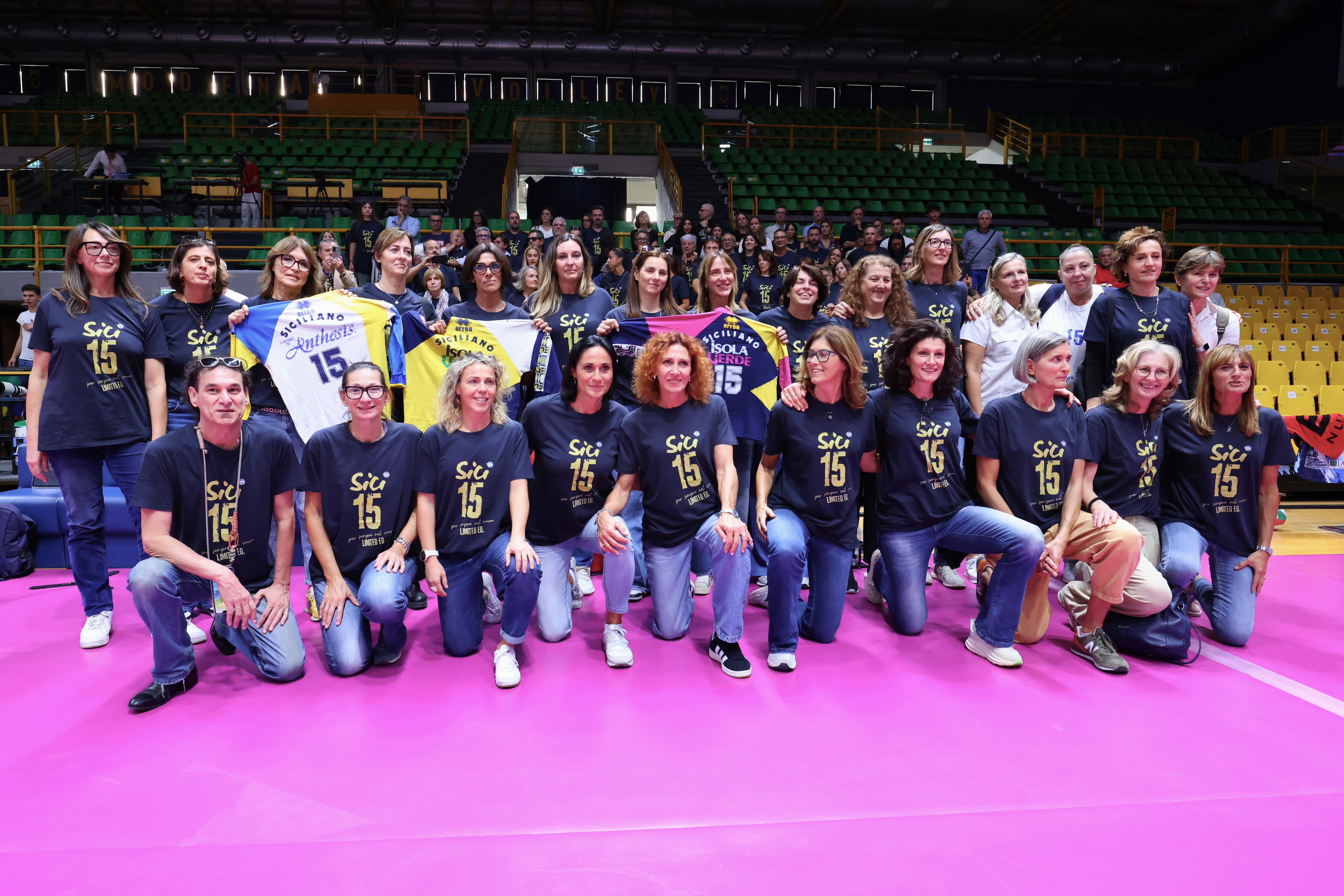 La Serie A2 femminile torna al PalaPanini e Volley Modena ricorda Barbara Siciliano: Brescia vince il match