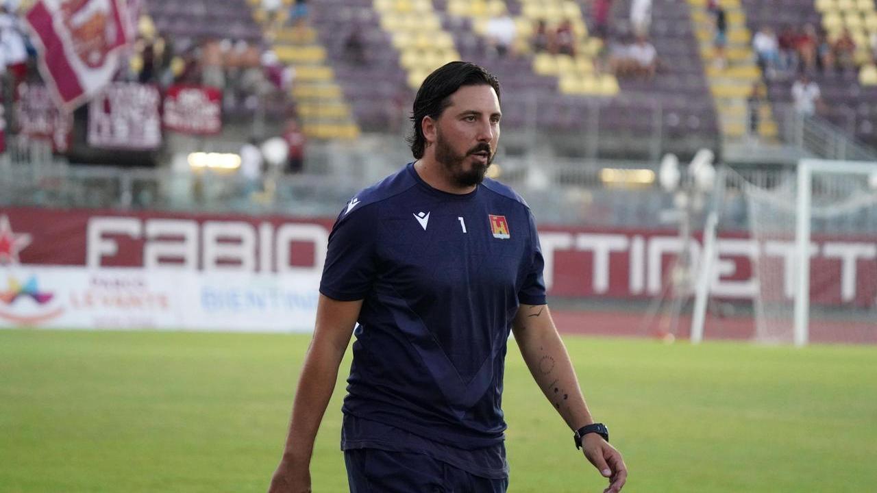 Il tecnico amaranto Formisano (foto Stick)