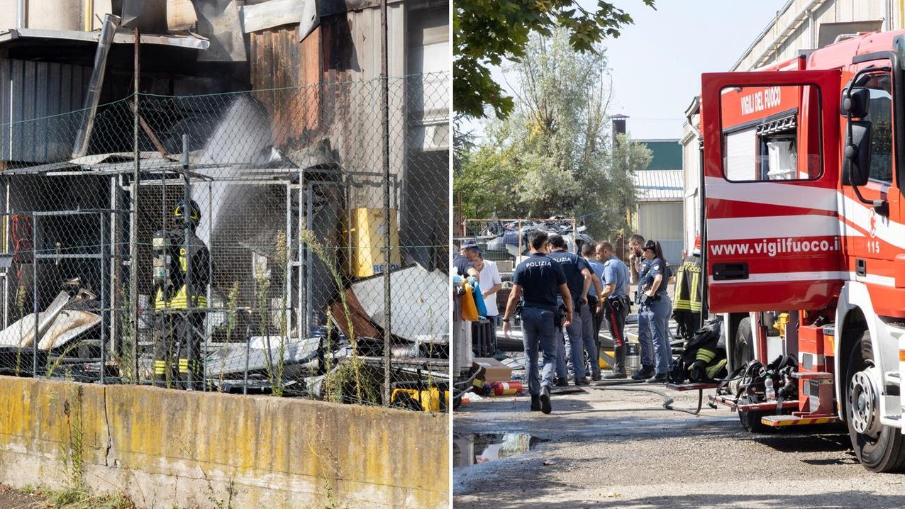 L'esplosione in carrozzeria del 23 agosto 2023