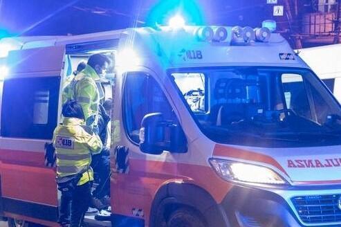 
	L'ambulanza ha portato il ragazzo a Baggiovara

