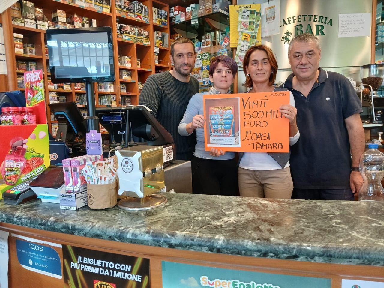 Giocata fortunata a Tamara, gratta e vince mezzo milione di euro