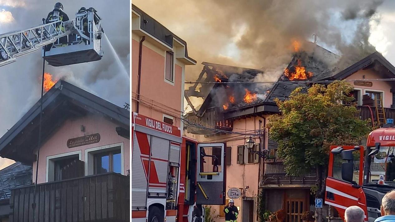 L'incendio alla Locanda Zita