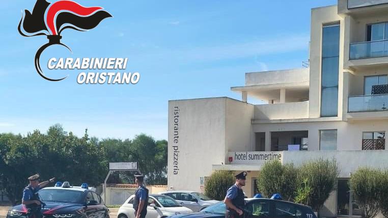 Cabras Notte agitata al centro di accoglienza per migranti che si trova nell’edificio denominato Sum...
