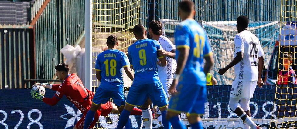 Gli azzurri in azione