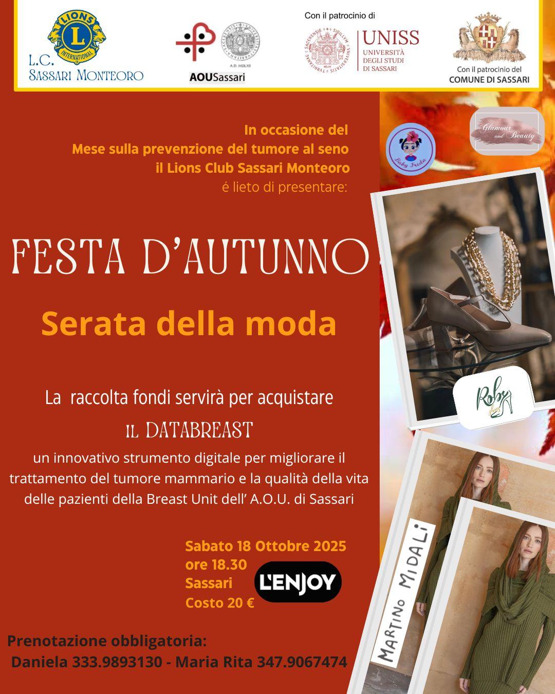 Un DataBreast per l’Aou di Sassari: raccolta fondi del Lions Club Monteoro