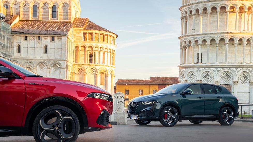 Alfa Romeo svela la nuova Tonale a Pisa: «Incontro di bellezze»<br type="_moz" />