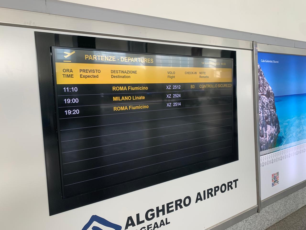 Scatta l’inverno dei voli: gli aeroporti di Alghero e Olbia quasi isolati, regge solo Cagliari – La mappa dei collegamenti