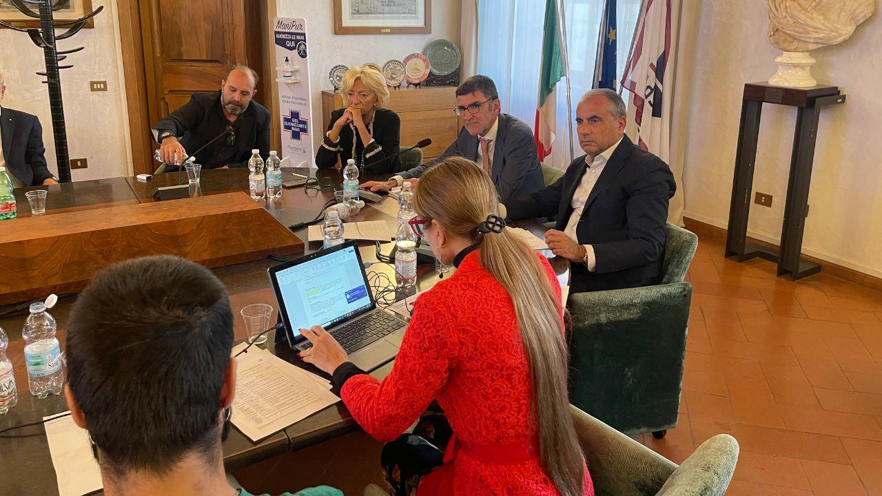 Un momento della riunione