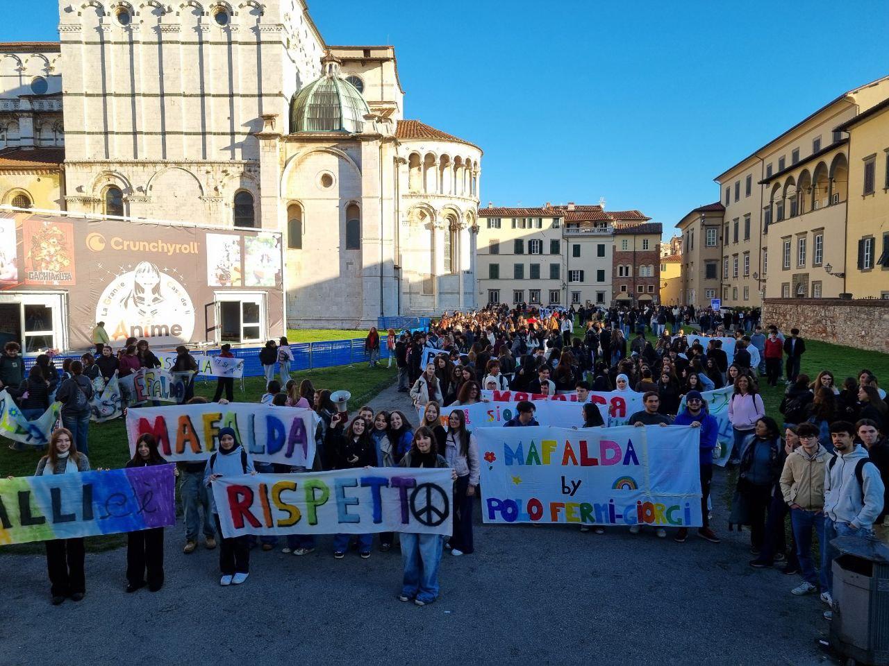 “Mafalda tour” a Lucca: la scuola che promuove pace e benessere