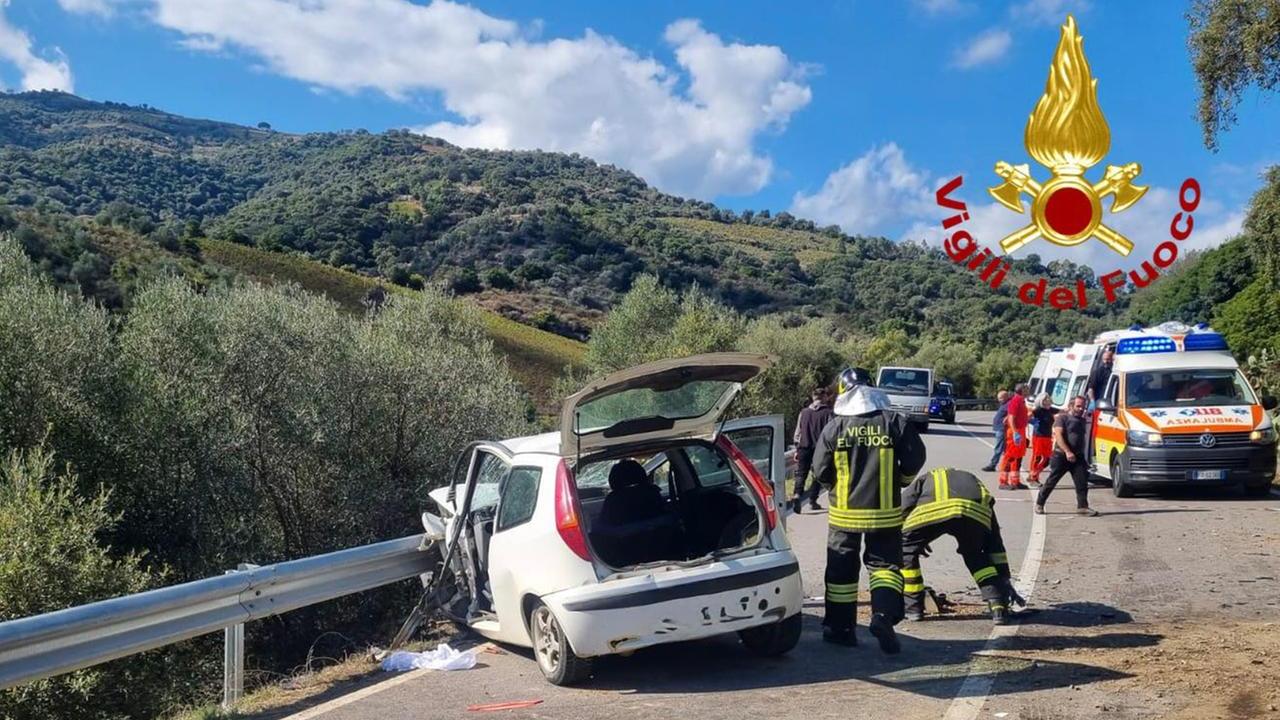 L'intervento dei Vigili del fuoco 