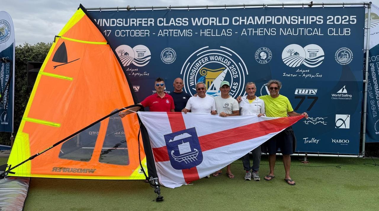 Il Circolo nautico Olbia vola al mondiale Windsurfer 2025 in Grecia