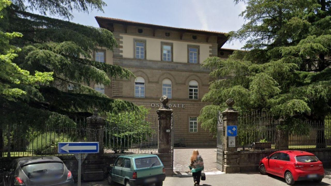 L’ospedale di Castel del Piano al cui interno è stato allestito l’ospedale di comunità (foto d’archivio)