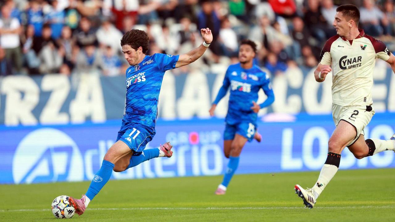 Il gol di Steven Shpendi (foto Nucci)