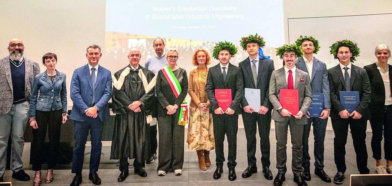 Ecco i primi ingegneri Made in Carpi: «E tutti con voto di 110 e lode»