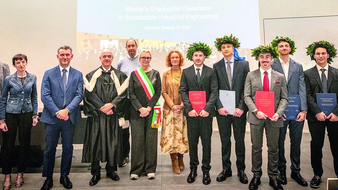 Ecco i primi ingegneri Made in Carpi: «E tutti con voto di 110 e lode»