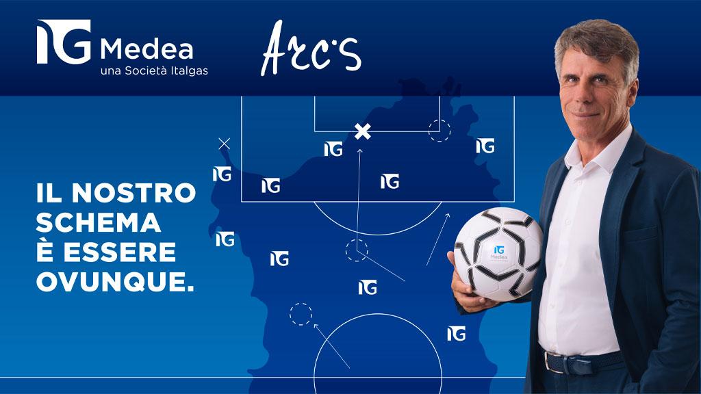 Gianfranco Zola volto della nuova campagna Medea: l’energia che muove la Sardegna