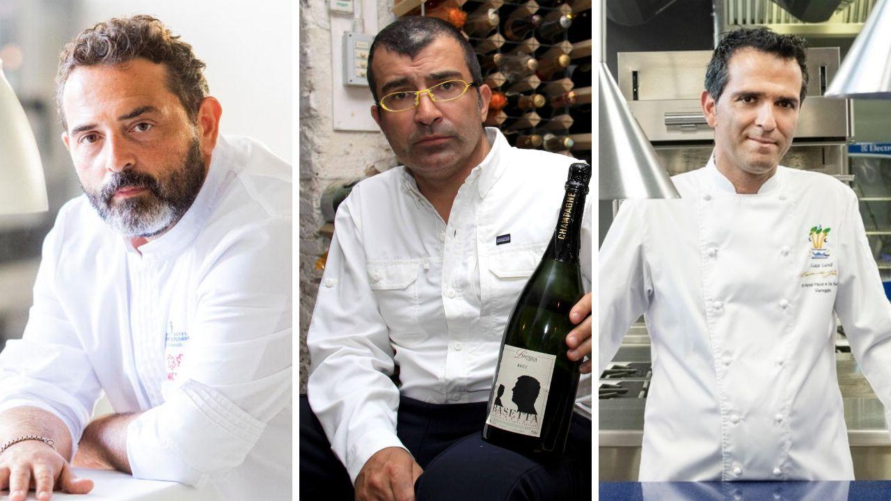 Da sinistra: Giuseppe Mancini, Michele Marcucci e Luca Landi
