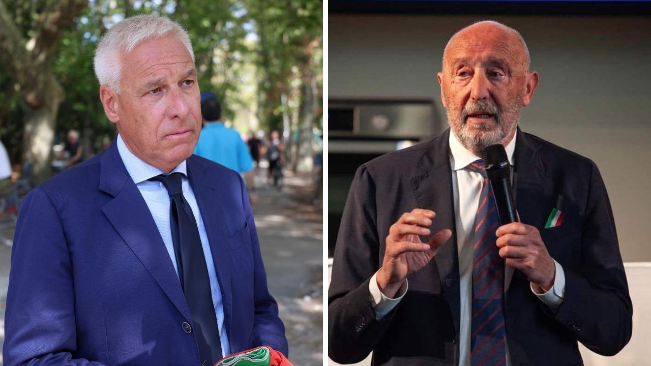 Da sinistra Del Ghingaro e Alberici