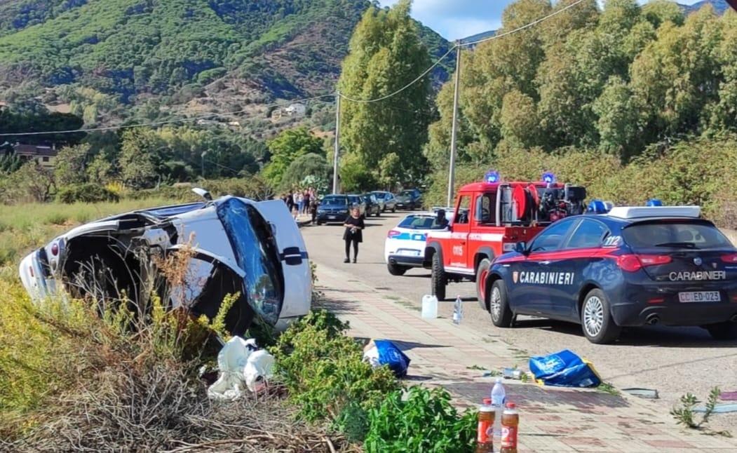 Auto si ribalta: grave una bimba di 18 mesi
