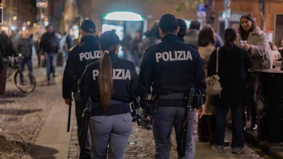 I controlli della polizia in centro