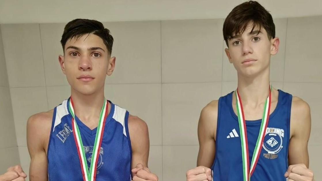 Enrico Falchi e Arturo Maltoni sul podio ai campionati italiani under 17
