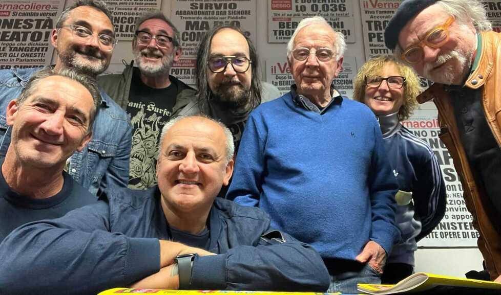 
	La riunione di redazione al Vernacoliere

