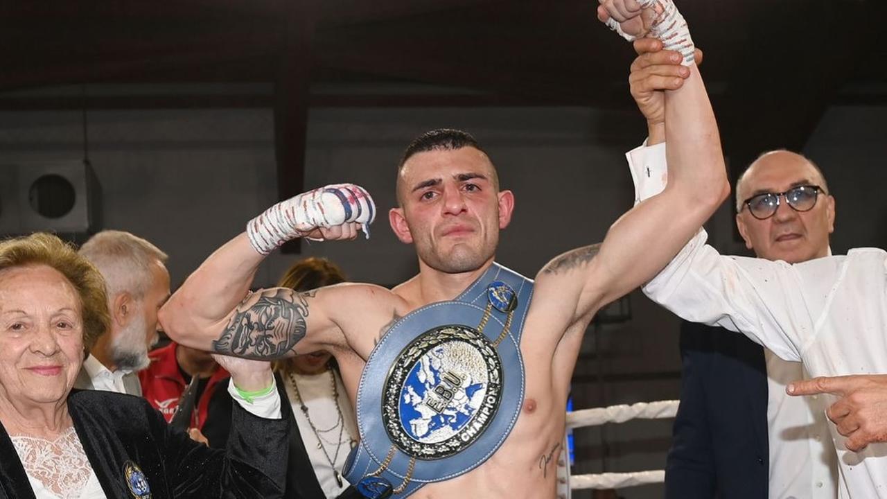 Il sassarese Cristian Zara campione europeo nei pesi Gallo
