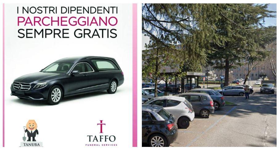 Parcheggi dell’ospedale, il post di Taffo che sta dalla parte dei lavoratori
