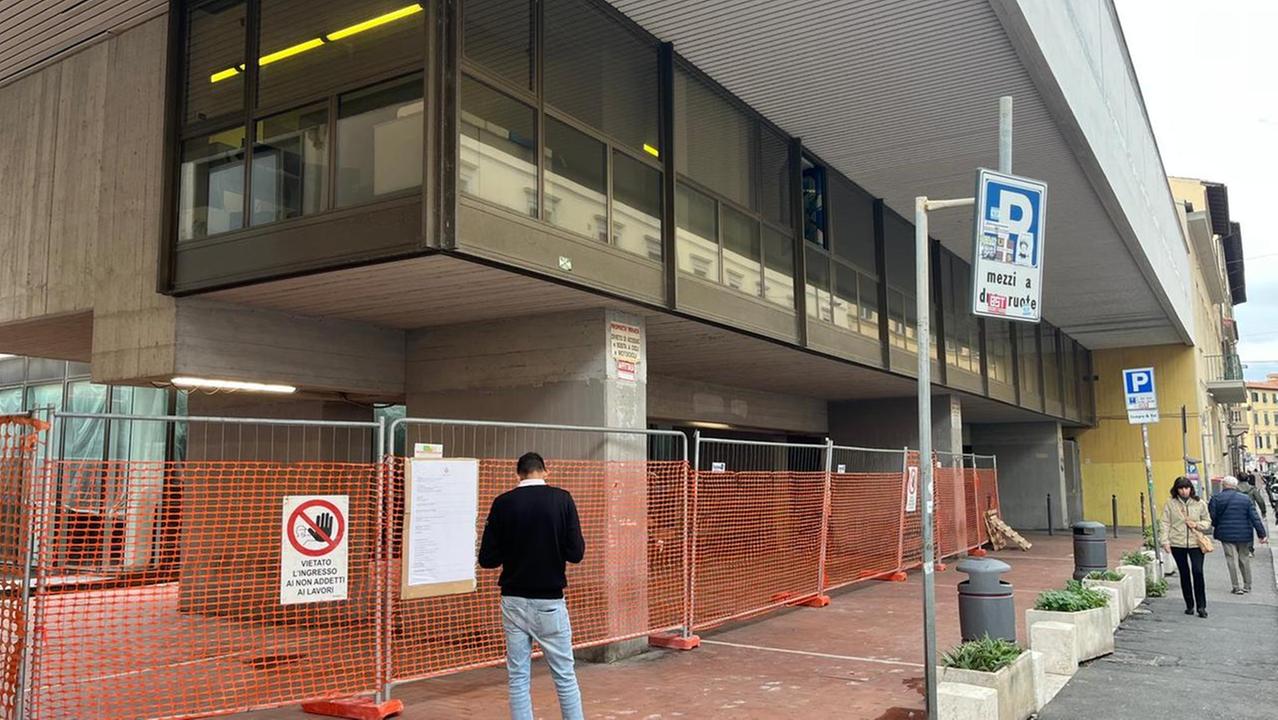 I lavori in via Roma