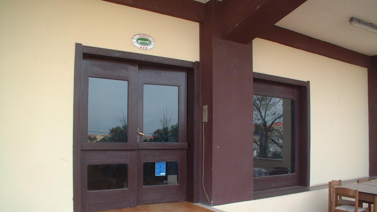 L'ingresso di riposo della casa di riposo "Noli me tollere"