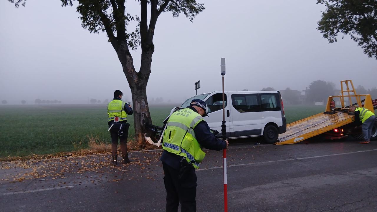 I rilievi della polizia locale