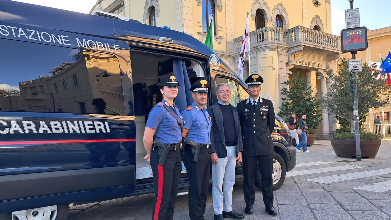 Olbia, sicurezza nel centro storico: arriva la stazione mobile dei carabinieri