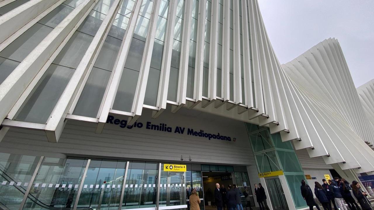 La stazione Mediopadana