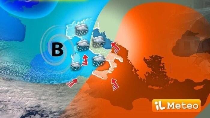 Ciclone di Halloween sull’Italia: in arrivo piogge, vento e neve