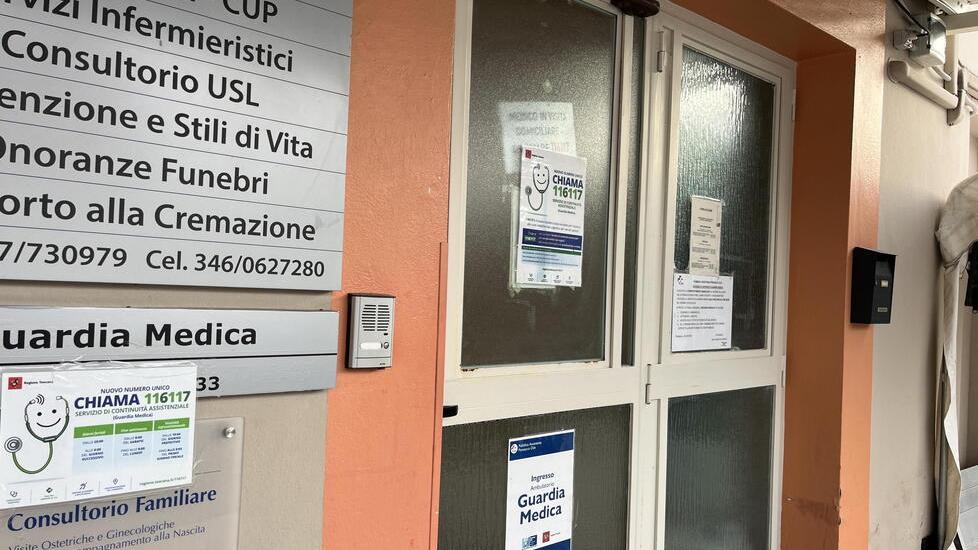 La sede della guardia medica di Ponsacco