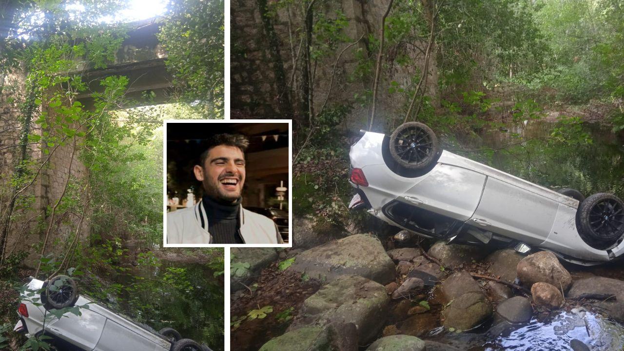 Auto con a bordo cinque giovani precipita da un ponte: morto il figlio del vigile del fuoco intervenuto per i soccorsi – chi è la vittima