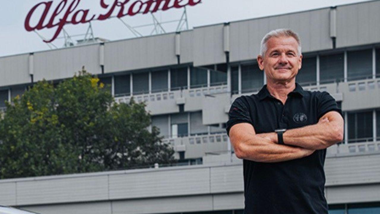 
	L'ex pilota Nicola Larini

