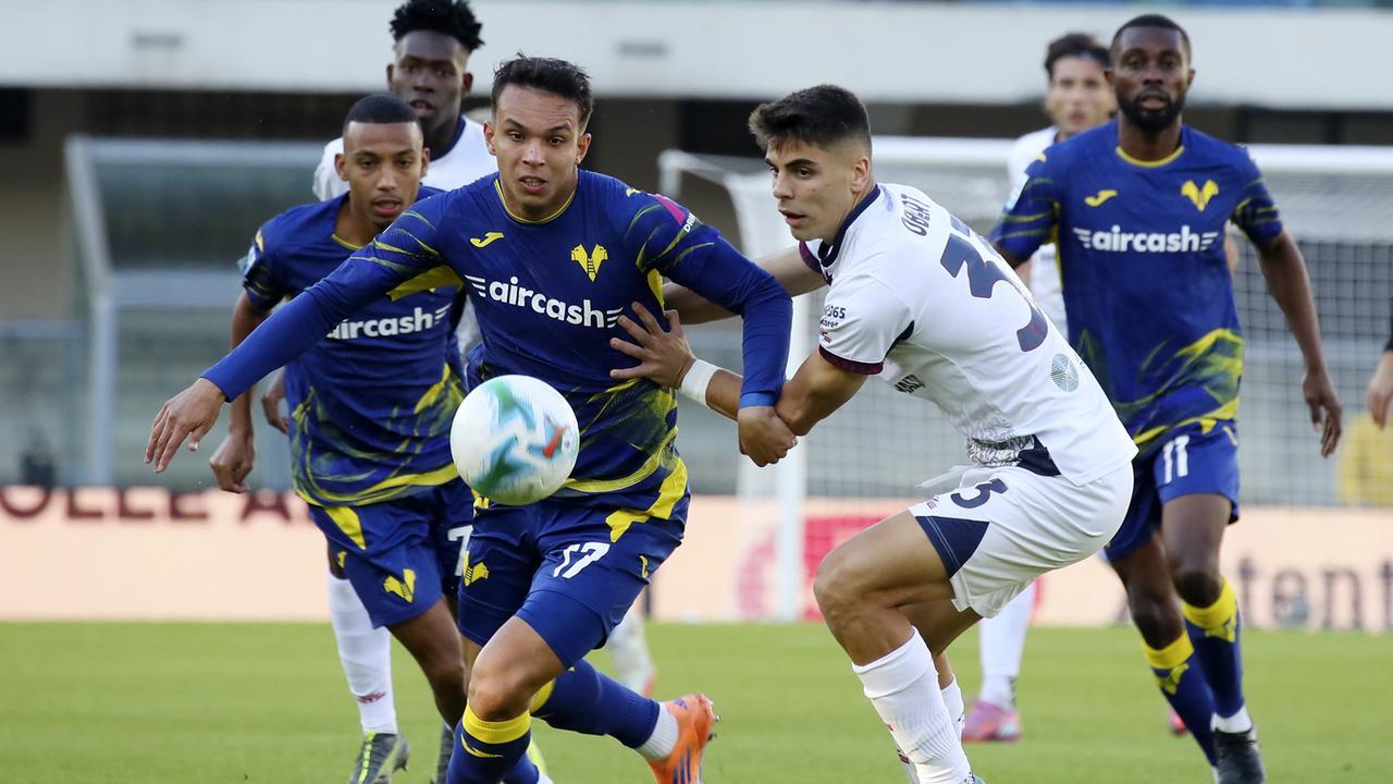 Verona-Cagliari:2-2.  Pareggio dei rossoblù in rimonta, gialloblù ripresi al 92’ da Felici