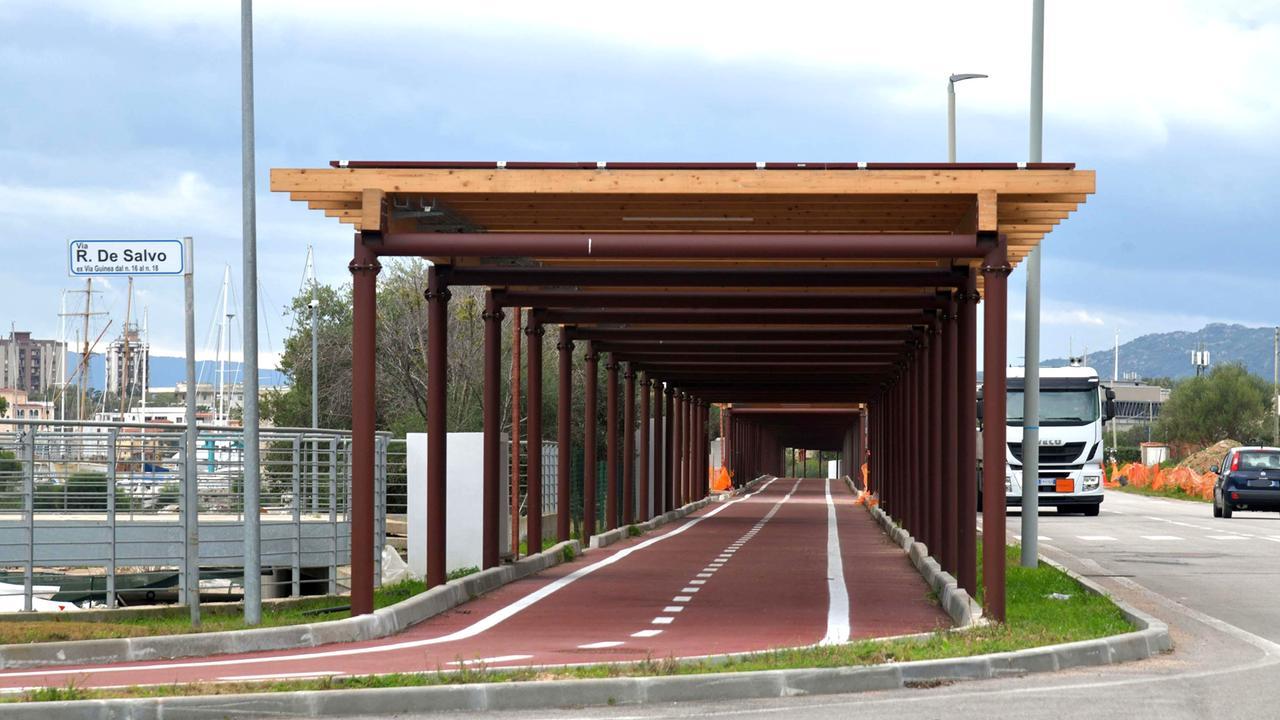 Olbia, la pista ciclabile del Cipnes verso il completamento: modifiche alla circolazione