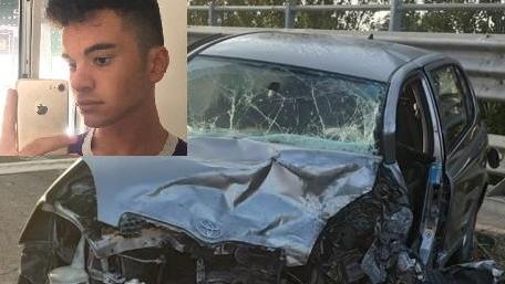 Adam Cattabriga, morto a 19 anni nell'incidente